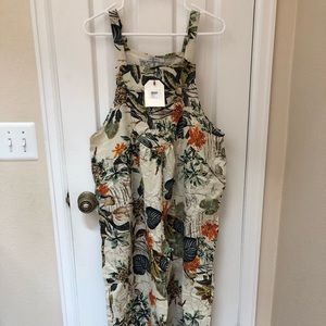 Lightweight printed overalls - gorgeous !